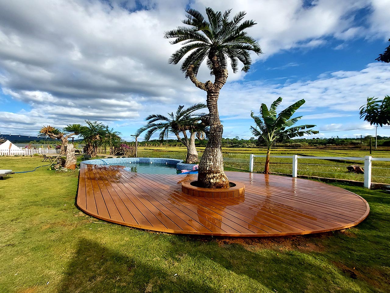 Sân Vườn Anh Nhà Long An